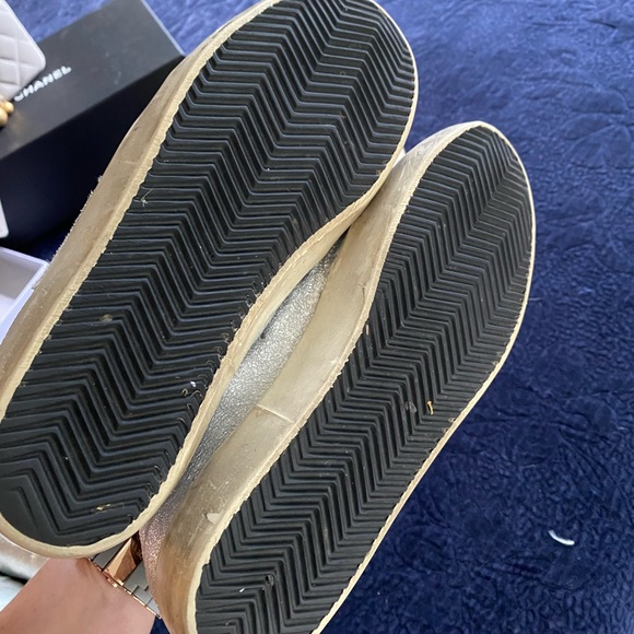 Golden goose silver metallic superstars size 40 - Picture 2 of 7